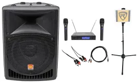 Rockville Pro 8" Karaoke Machine/System 4 ipad/iphone/Android/Laptop/TV/Tablet