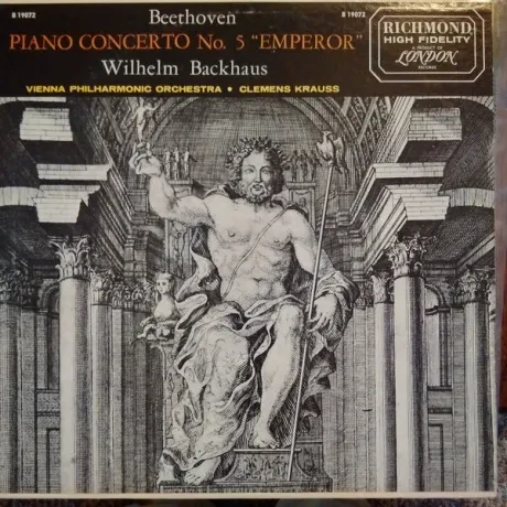 Б/У виниловая пластинка Wilhelm Backhaus – Piano Concerto No. 5 'Emperor'