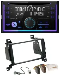 JVC MP3 USB 2DIN DAB Bluetooth CD Autoradio für Hyundai Santa Fe 2007-2012