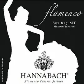 Струны для классической гитары Hannabach 827MT Black FLAMENCO 28-43