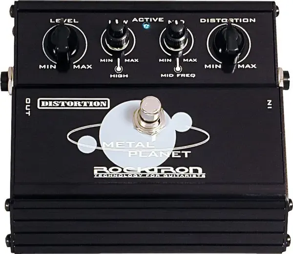 Педаль эффектов для электрогитары Rocktron Metal Planet Distortion