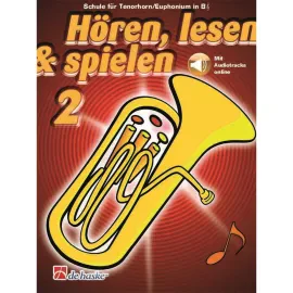 Учебное пособие De Haske Hören, Lesen, Spielen, Band 2 Tenorhorn Euphonium in B