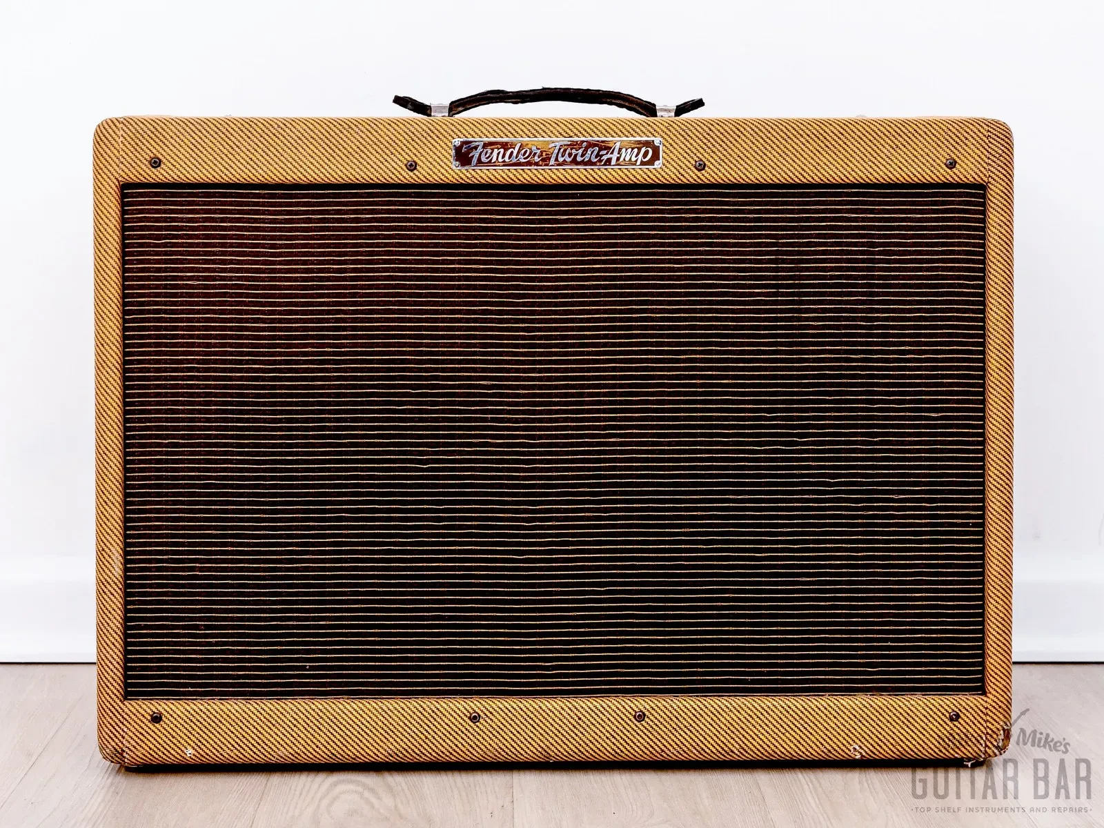 Б/У Гитарный комбоусилитель Fender Tweed Twin 5F8-A High Power ламповый 2x12" с Jensen P12N (1958)