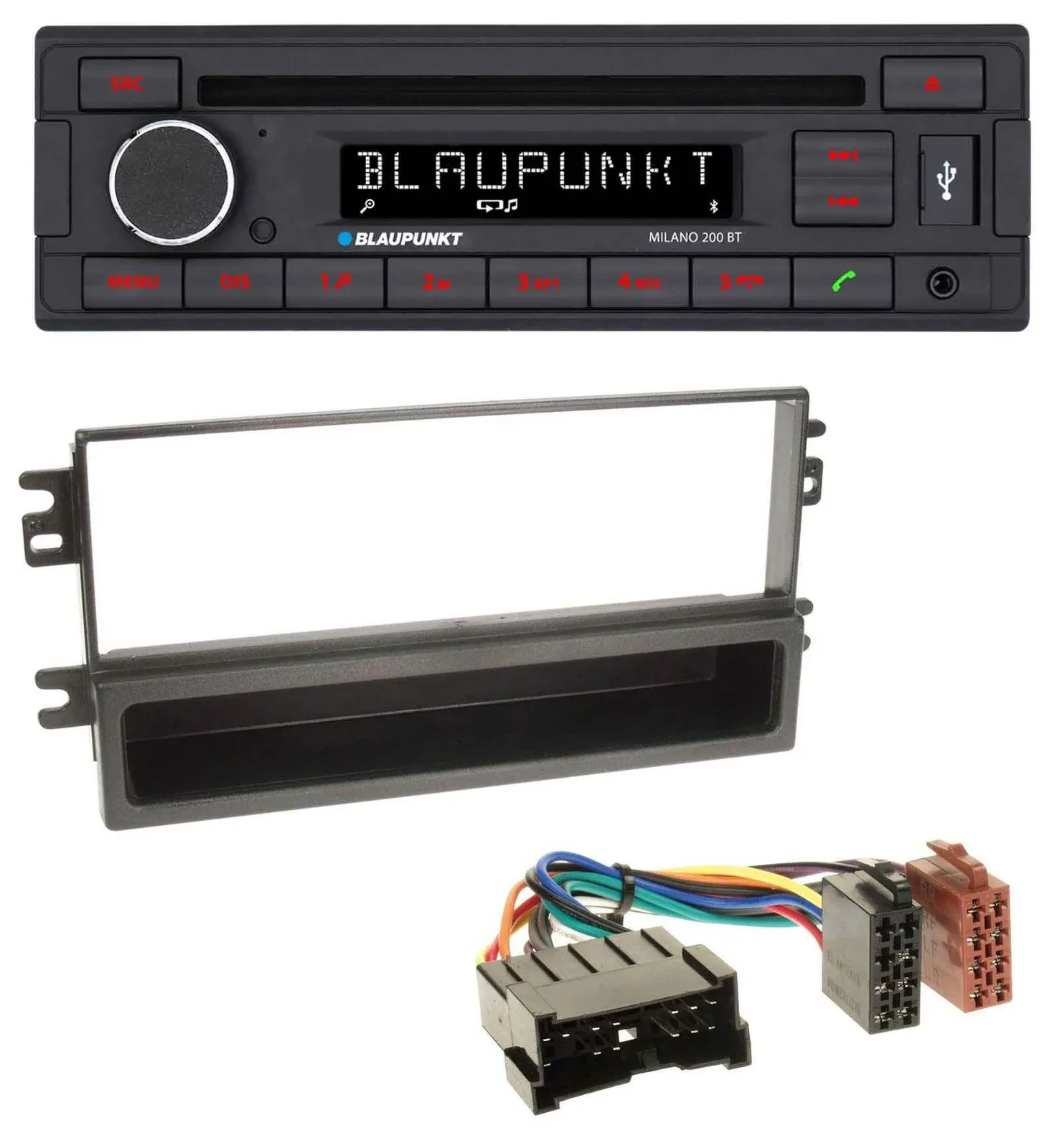 Blaupunkt MP3 USB CD Bluetooth AUX Autoradio für Kia Carnival 01-06 Carens ab 03