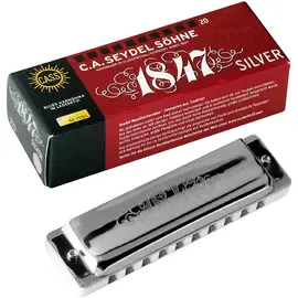 Губная гармошка Seydel Sohne Blues Silver 1847 Harmonica E