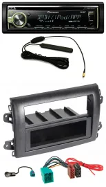 Автомагнитола для Fiat Ducato (серия 8, с 2021) Pioneer MP3, USB, CD, DAB, AUX