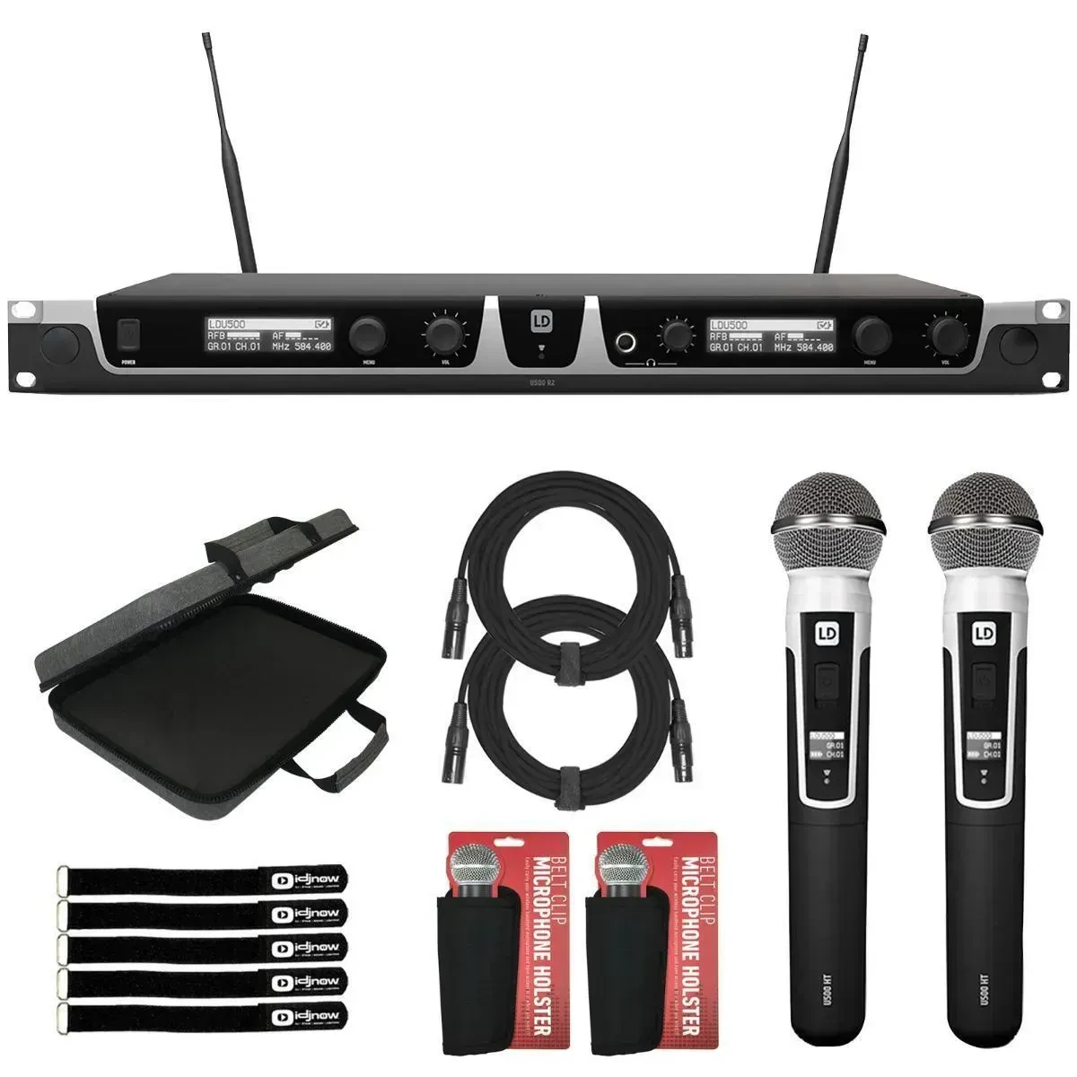 Микрофонная радиосистема LD Systems LDS-U5051HHD2(US)-PK с аксессуарами