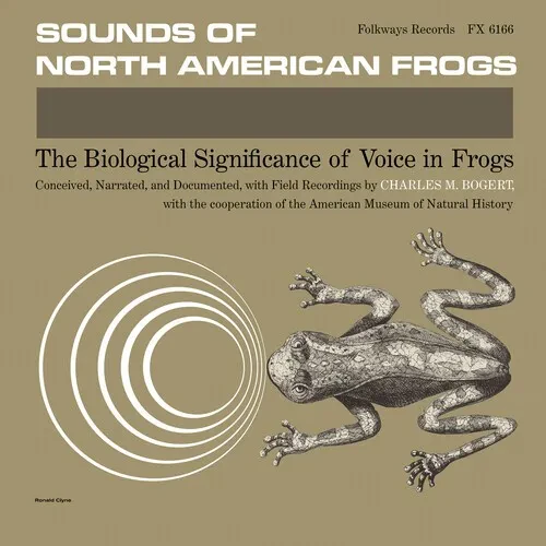 Виниловая пластинка Various Artists - Sounds of North American Frogs [New Vinyl LP] Reissue