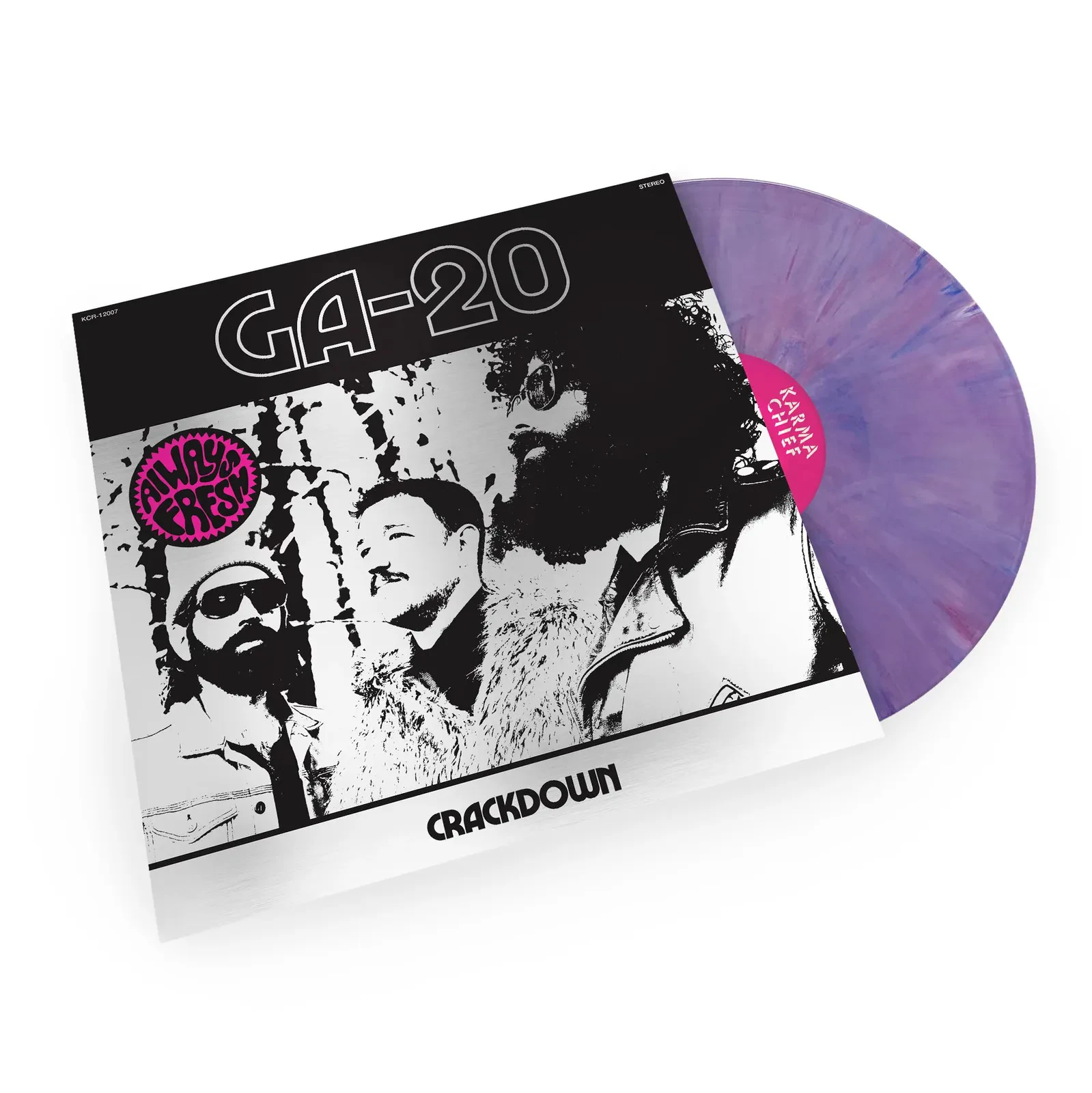 Виниловая пластинка GA-20 - Crackdown [Indie-Exclusive Purple Vinyl] NEW Sealed LP