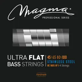 Струны для бас-гитары с плоской обмоткой 45-100 Magma Strings BE160SUF