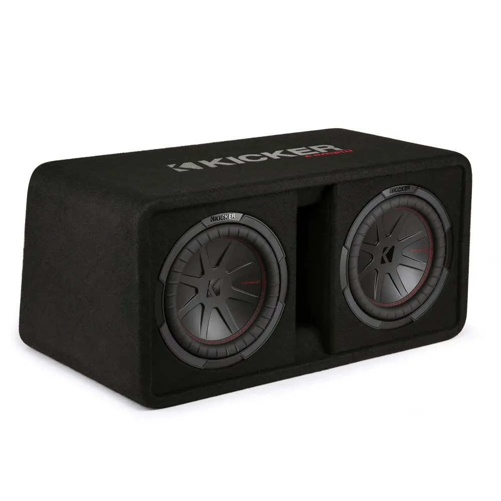 Сабвуфер пассивный для автомобиля KICKER DCWR102 2x10" фазоинверторный корпус
