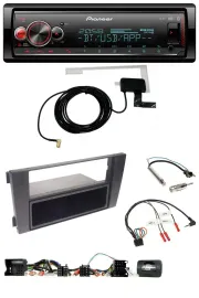 Pioneer Bluetooth DAB USB Lenkrad Autoradio für Audi A6 (2001-2004)