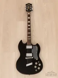 Электрогитара Guild S-100 Black USA 1973 w/ HB-1 Humbuckers & Case