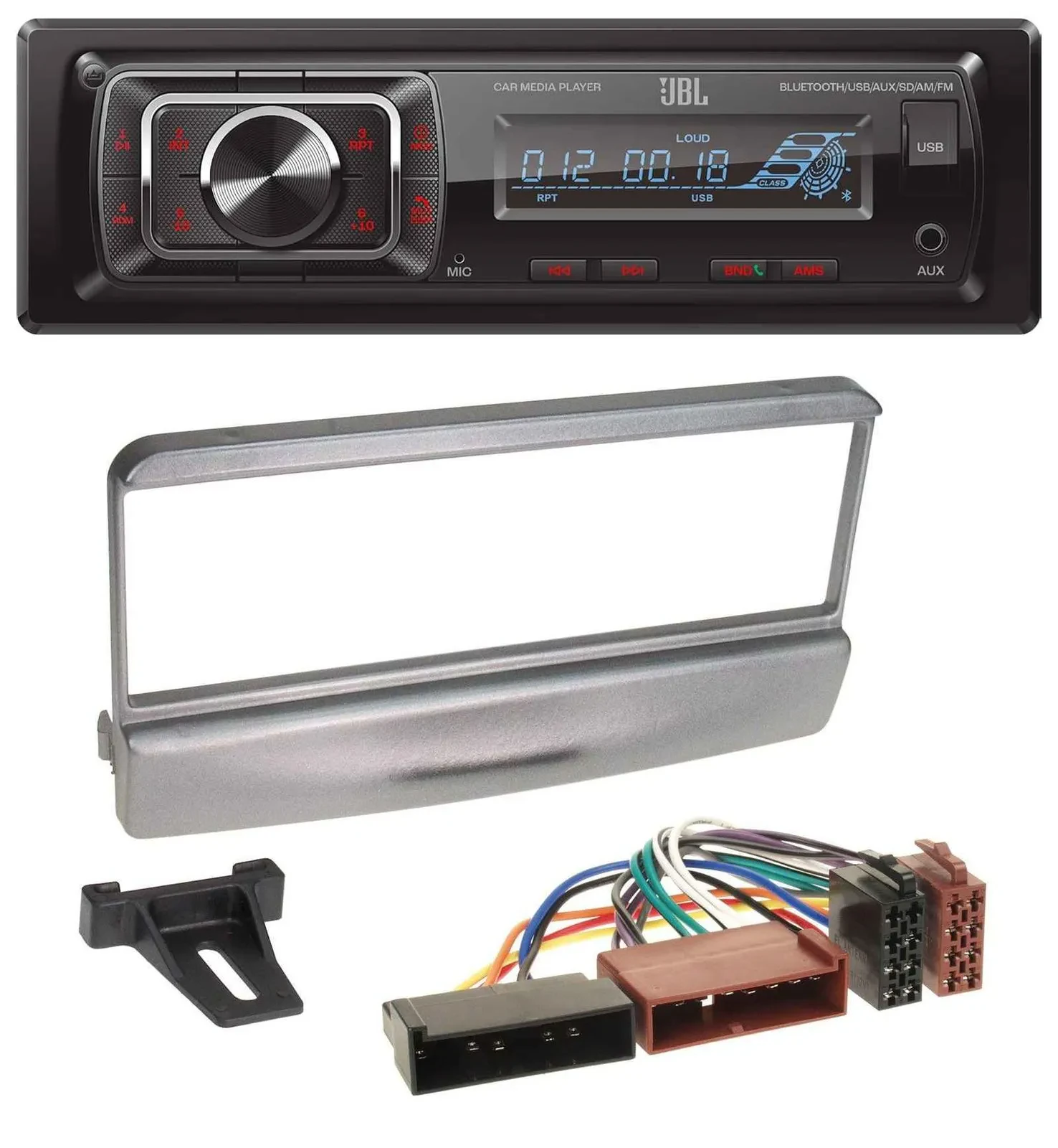 Автомагнитола для Ford JBL Bluetooth, USB, SD, AUX, MP3