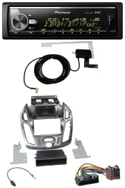 Автомагнитола для Ford Transit/Connect Pioneer Bluetooth DAB USB MP3 (2012–2018, без штатного дисплея)
