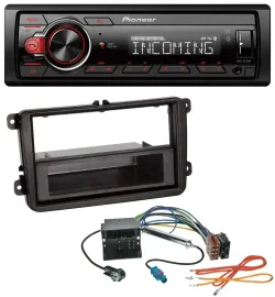 Pioneer Bluetooth USB DAB MP3 Autoradio für VW Passat 05-10 Polo 09-14 Scirocco