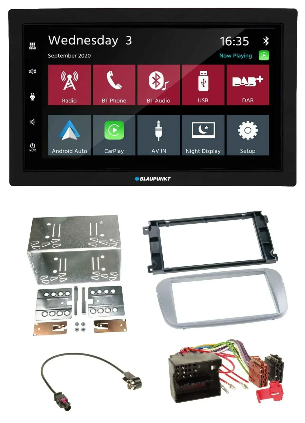 Blaupunkt DAB Bluetooth USB MP3 2DIN Autoradio für Ford Galaxy C-Max Focus ab 20