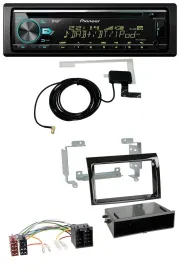 Автомагнитола Pioneer MP3/CD/USB/AUX, DAB для Fiat Ducato (2006–2010) черный глянец