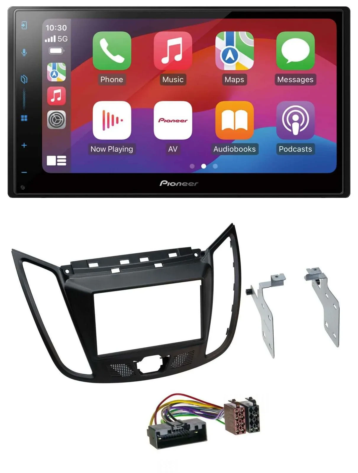 Pioneer DAB USB MP3 Bluetooth 2DIN Autoradio für Ford Kuga (DM2, ab 2013)