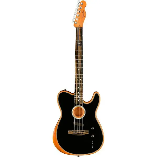 Электроакустическая гитара Fender Acoustasonic Telecaster Ebony FB Black