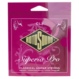 Струны для классической гитары RotoSound CL3 Superia Classical Pro High Tension
