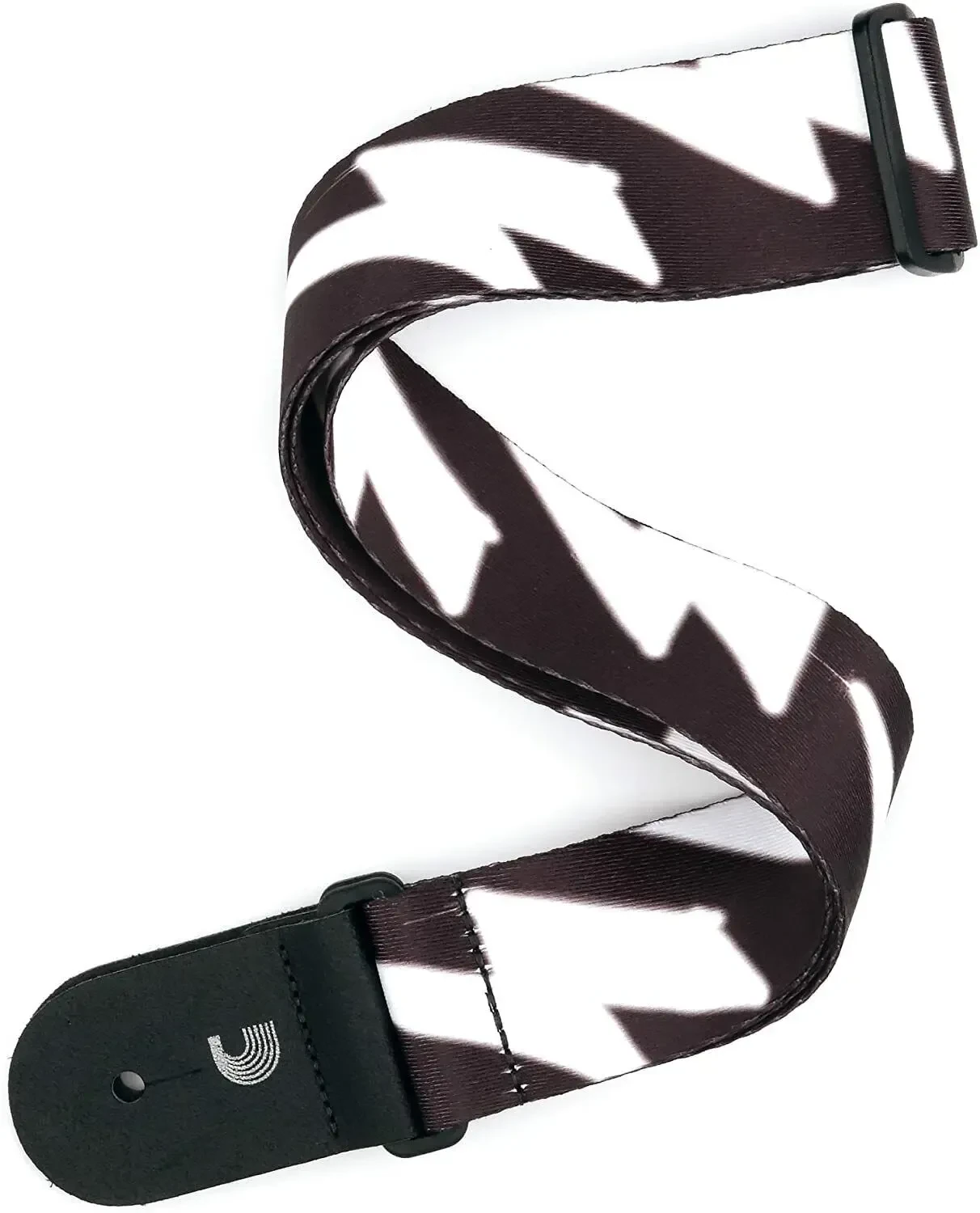 Ремень для гитары D'Addario P20W1501 Graffiti Bolts Brown White