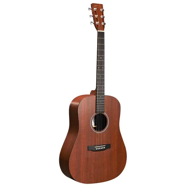 Электроакустическая гитара Martin D-X1E MAH LH Dreadnaught Acoustic-Electric Guitar, Mahogany HPL, Natural