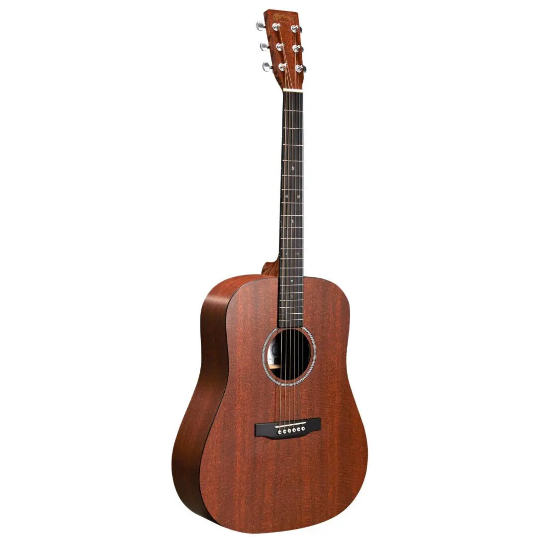 Электроакустическая гитара Martin D-X1E MAH LH Dreadnaught  Acoustic-Electric Guitar, Mahogany HPL, Natural купить в SKIFMUSIC | 560316