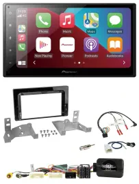 Pioneer USB Lenkrad DAB 2DIN Bluetooth Autoradio für Toyota Aygo AB7 ab 22 klavi