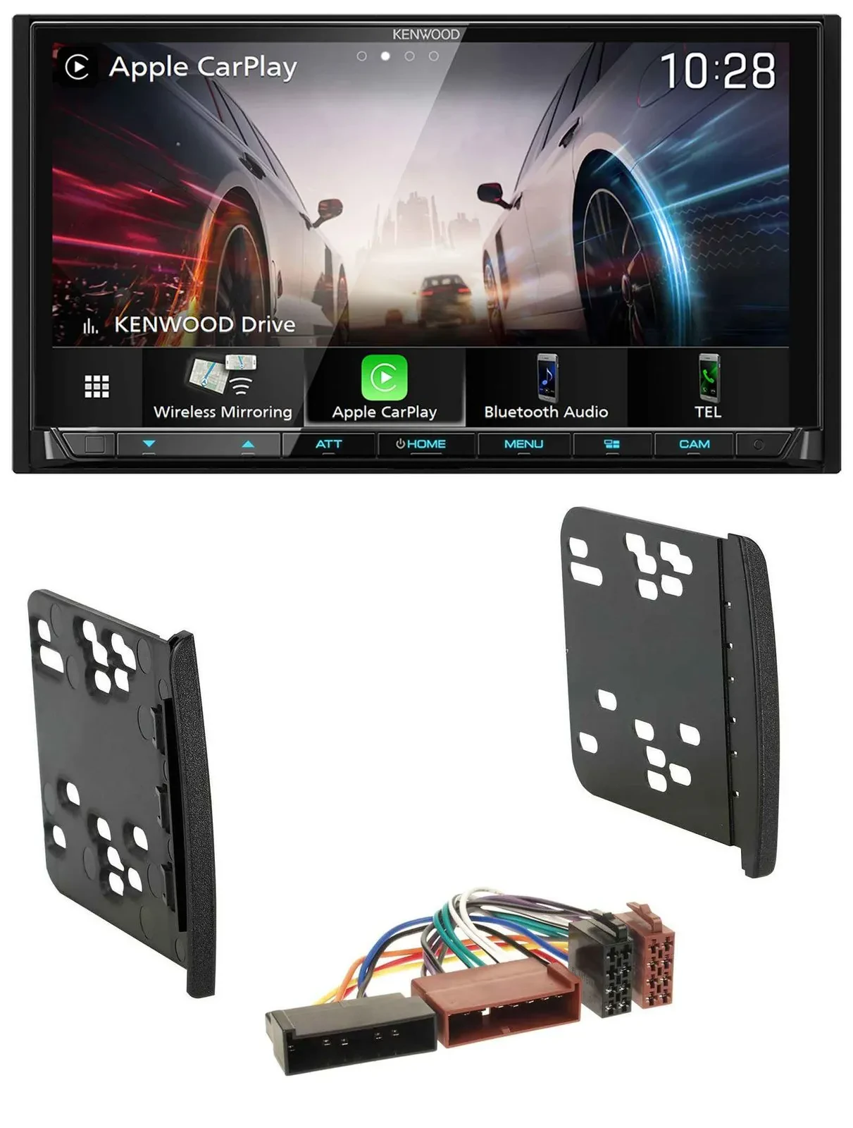 Kenwood MP3 2DIN USB DAB Bluetooth Autoradio für Ford Cougar Fiesta Focus Galaxy