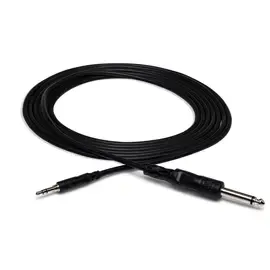 Коммутационный кабель Hosa Technology Stereo Mini Male to 1/4" Mono Male Cable, 5' #CMP-105
