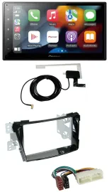 Pioneer MP3 USB Bluetooth DAB 2DIN Autoradio für Hyundai i40 ab 2016 Typ VF Klav