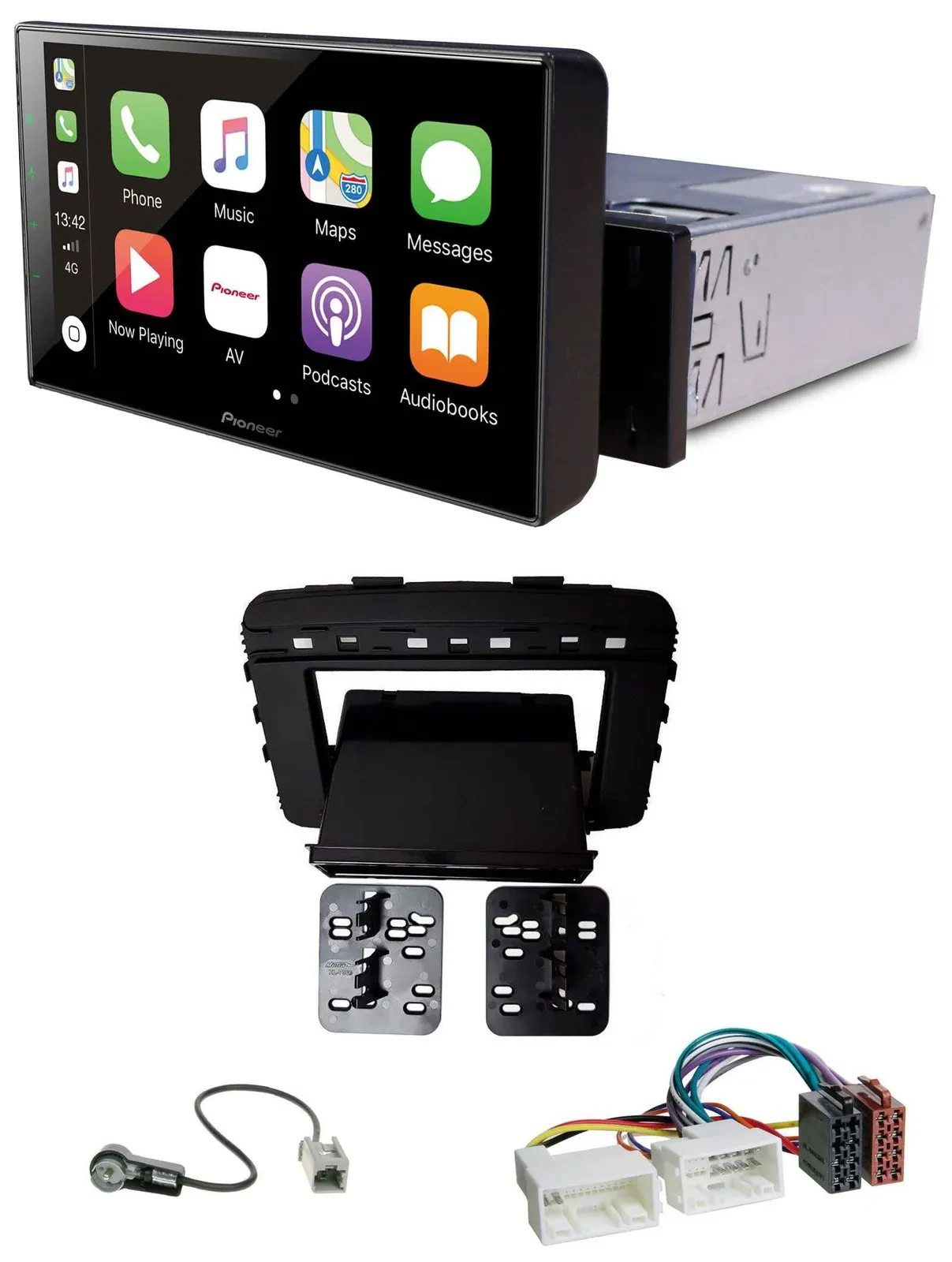 Pioneer Bluetooth MP3 DAB USB Autoradio für Kia Sorento (UM, ab 03/2015)