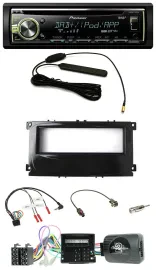 Pioneer MP3 USB CD DAB Lenkrad Autoradio für Ford Galaxy Focus C-Max Can ab 2007