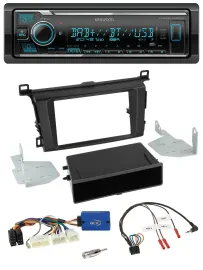 Автомагнитола для Toyota RAV4 (с 2013) Kenwood Bluetooth, DAB, USB