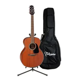 Takamine GD11M NEX 6 String Acoustic Guitar Natural Satin Bundle