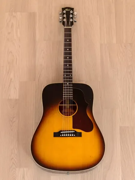 Акустическая гитара Greco 101S Dreadnought Sunburst w/case Japan 1970s