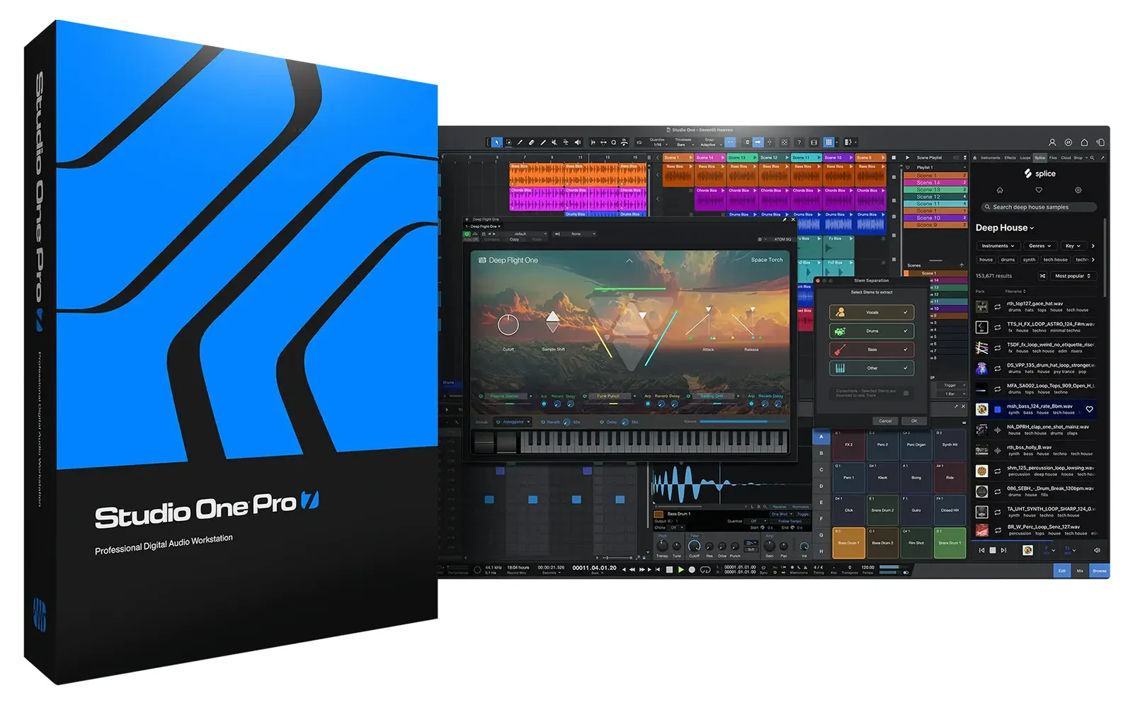 Программа для звукозаписи PreSonus Studio One Pro 7