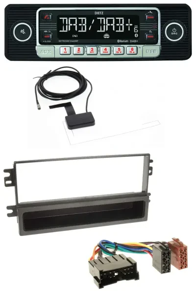 Dietz DAB Bluetooth USB MP3 Autoradio für Kia Carnival 01-06 Carens ab 03