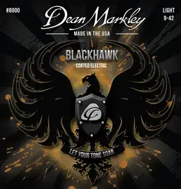 Струны для электрогитары Dean Markley DM8000 Blackhawk 9-42