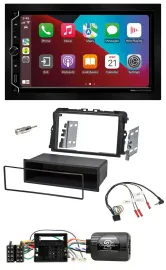 ESX 2DIN DAB USB Lenkrad Bluetooth Autoradio für Opel Vivaro 2011-2015