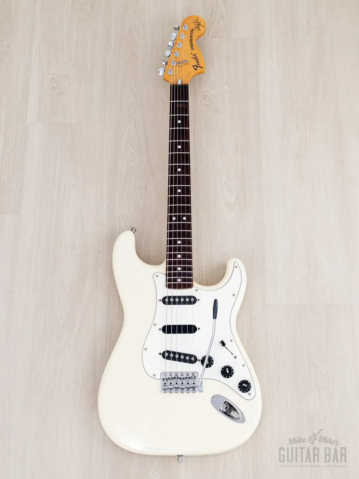 Электрогитара Fender Ritchie Blackmore Stratocaster ST72-145RB SSS Olympic White w/case Japan 1999