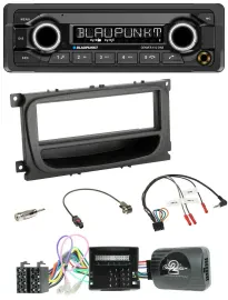 Blaupunkt Bluetooth DAB Lenkrad USB Autoradio für Ford Mondeo S-Max Can 07-14 sc