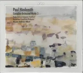 WERNER ANDREAS ALBERT / RADIO-SINFONIE-ORCHESTER FRANKFURT / QUEENSLAND SYMPHONY ORCHESTRA - Hindemith: Complete Orchestral Works 3 (4CD)