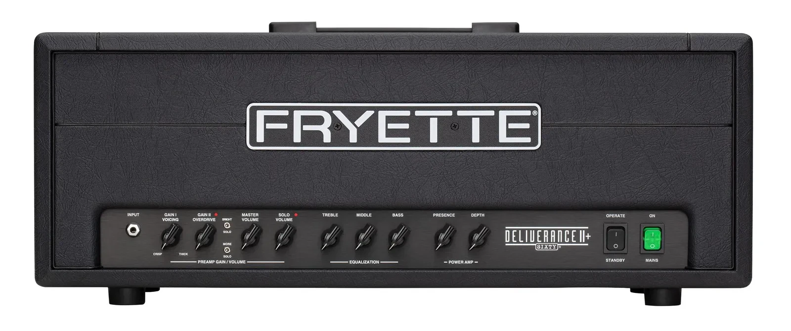 Fryette Deliverance Sixty D60 Series II+ 60W Tube Guitar Amp Head Black