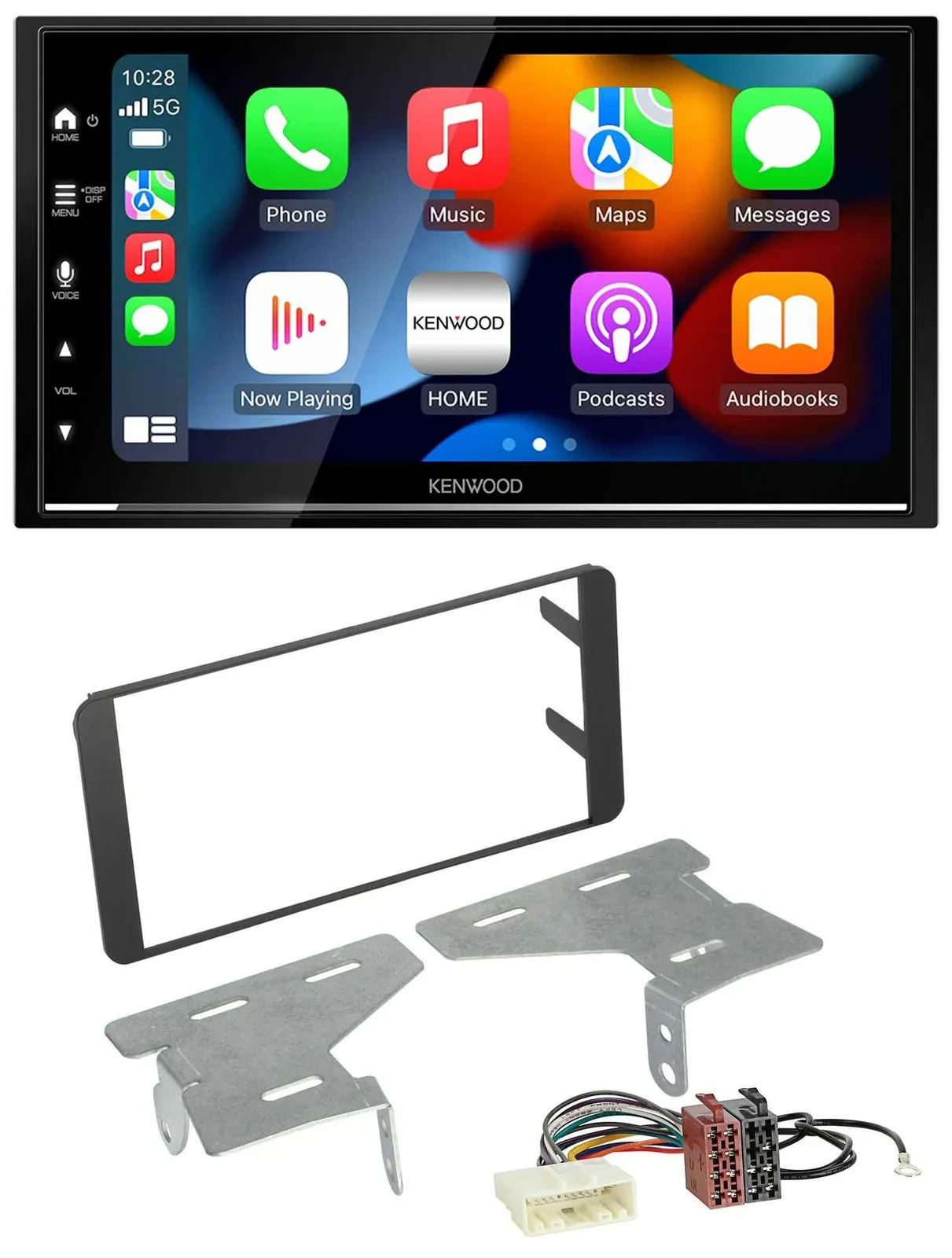 Автомагнитола Kenwood 2DIN, DAB, USB, Bluetooth, MP3 для Subaru BRZ (с 2012)