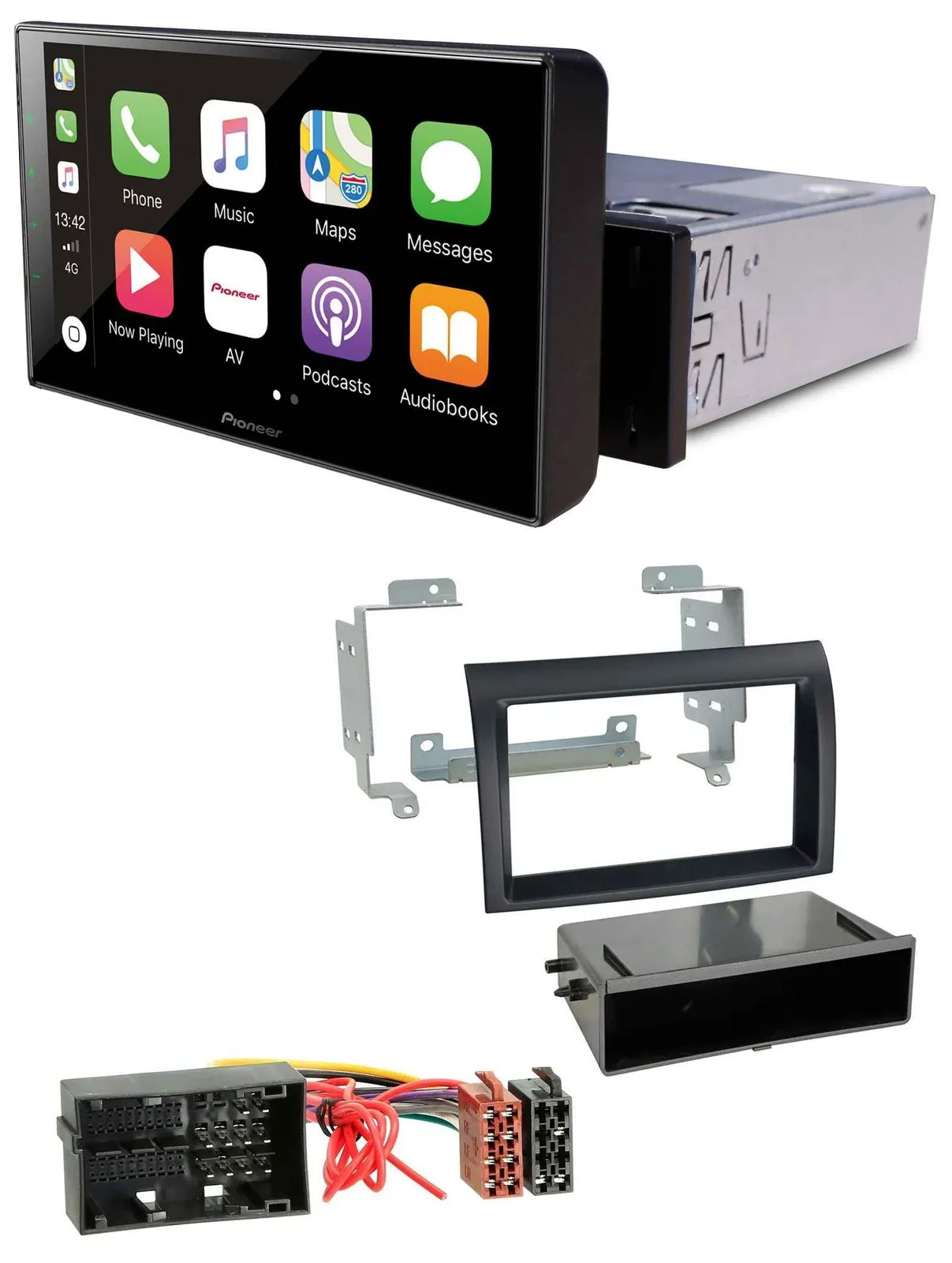 Pioneer Bluetooth MP3 DAB USB Autoradio für Citroen Jumper ab 2014 Fiat Ducato 1