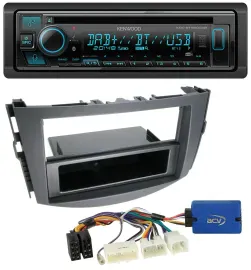 Kenwood Bluetooth DAB CD MP3 USB Autoradio für Toyota RAV-4 (11-13) - 28 Pin