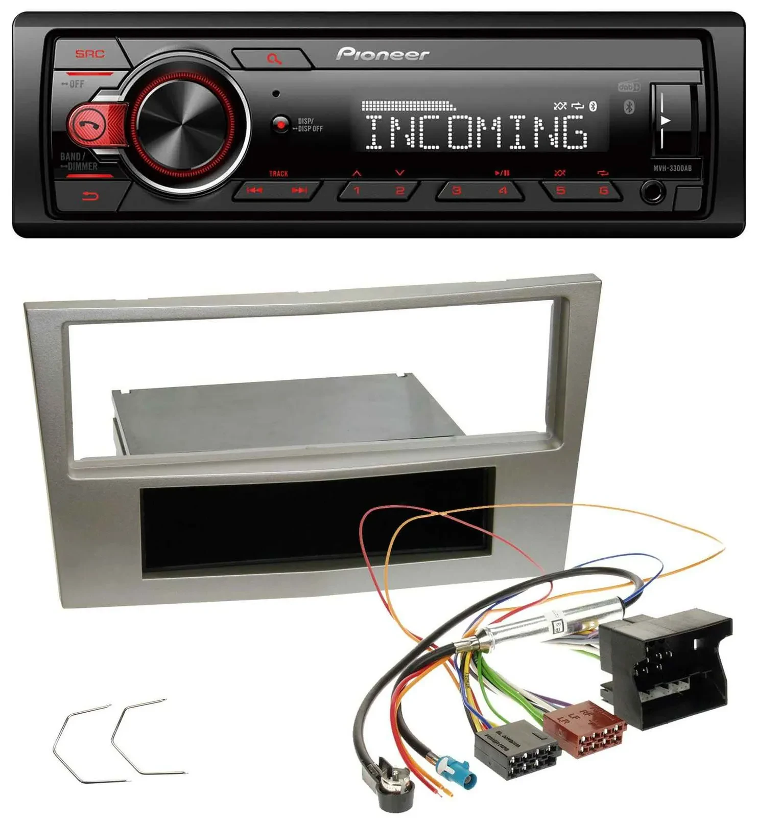 Pioneer Bluetooth USB DAB MP3 Autoradio für Opel Zafira B Astra H Corsa D ab 200