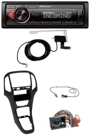 Автомагнитола для Opel Astra J Pioneer USB/MP3, DAB, Bluetooth, перламутрово-чёрный